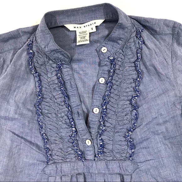 Max Studio Long Sleeve Top - Picture 2 of 5